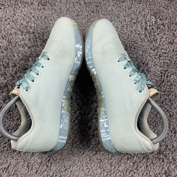 NOBULL SuperFabric Crossfit Trainer Shoes Sneakers Light Blue Women's US 8.5 - Picture 4 of 8
